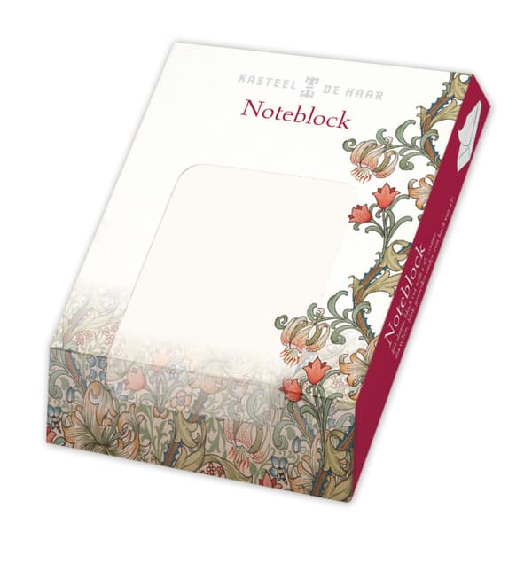 Noteringsblock William Morris, 164 ark FSC