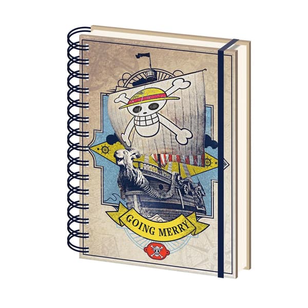 One Piece Live Action Going Merry A5 Wirebound Notebook Multicoloured 1.8cm x 21cm x 15.5cm