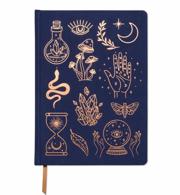 Skrivebok Mystikk, Linjert, 200 sider, Designworks