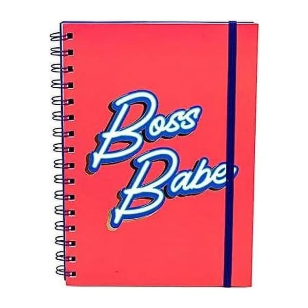 Bossin It Wire A5 Notebook Red/Blue One Size