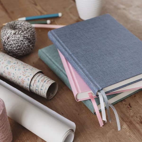 Notatbok A5 Prikket Misty Green Paperstyle