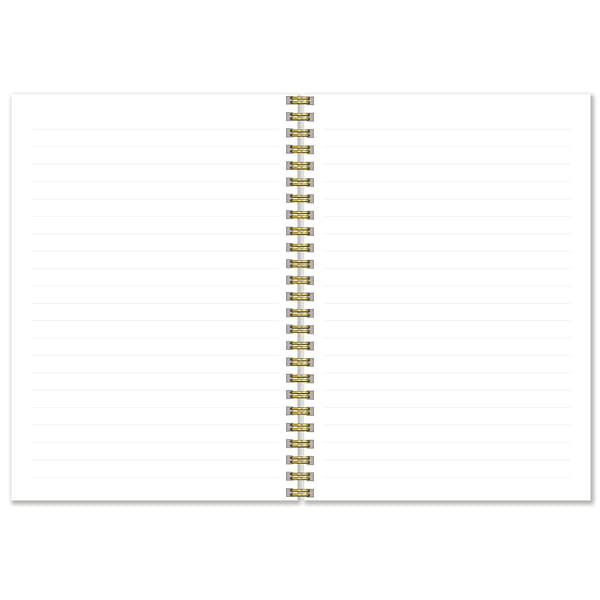 Anteckningsbok A5 Wildflower Linjerad 50 sidor Gullers