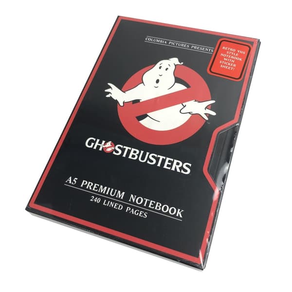 Ghostbusters Premium VHS A5 Notebook