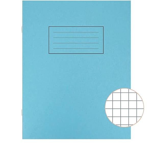 Silvine Square Ruled A4 Notebook (Pack of 10) Blue One Size