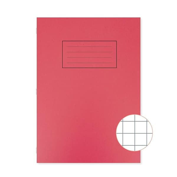 Silvine A4 Notebook (Pack of 10) Red One Size