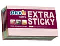 Miniatyrbillede 1 af 2: Notisblock Extra Sticky Pastell 76x127 90 blad 6-pack