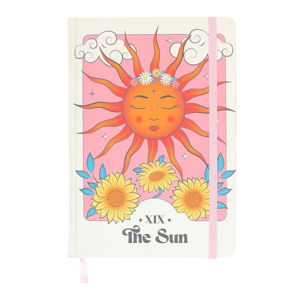 Something Different The Sun Celestial A5 Notebook Pink/Yellow/Orange One Size