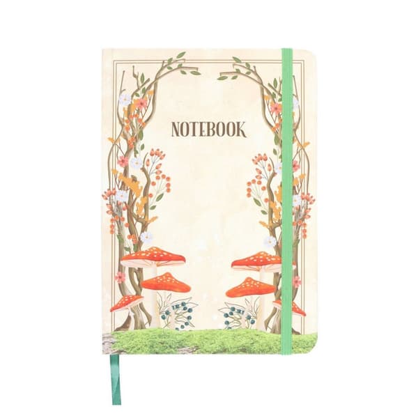 Something Different Enchanted Forest A5 Notebook Cream/Orange/Yellow One Size