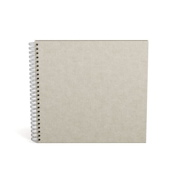 Fotoalbum Linen med svarta blad 35x31,5cm Bigso Box of Sweden