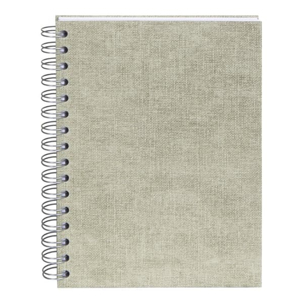 Notatbok A5 Linjert Linen 90 Sider Bigso Box of Sweden