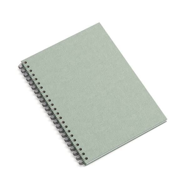 Anteckningsbok A4 Linjerad Soft Teal 90 Blad Bigso Box of Sweden