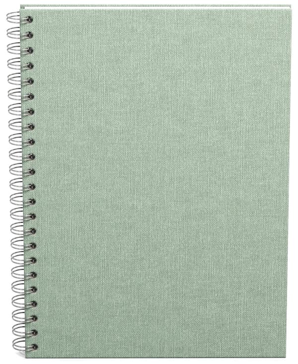 Notatbok A4 Linjert Soft Teal 90 Sider Bigso Box of Sweden