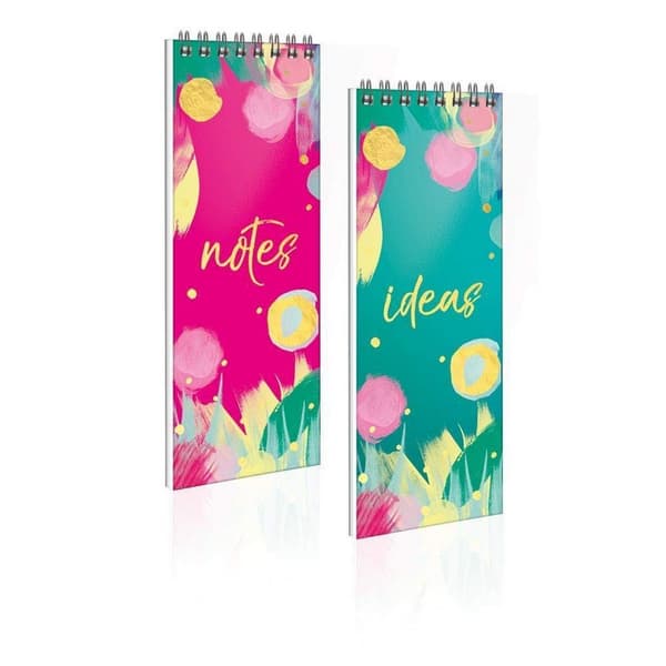 Alannahs Brush Stroke Notepad Pink One Size