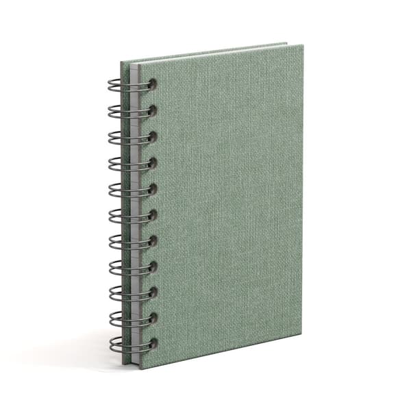 Notatbok A6 Linjert Soft Teal 90 Sider Bigso Box of Sweden