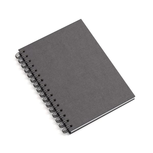 Notatbok A5 Prikket Black 90 Sider Bigso Box of Sweden