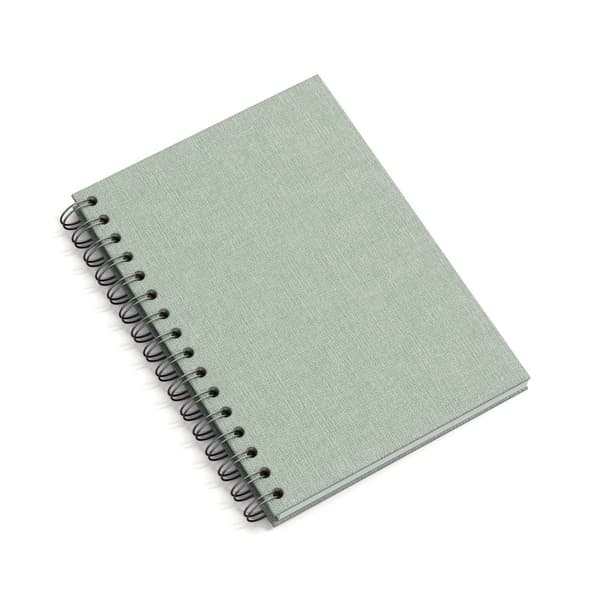 Notatbok A5 Prikket Soft Teal 90 Sider Bigso Box of Sweden