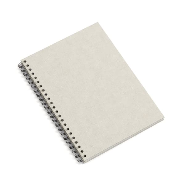 Notatbok A4 Linjert Linen 90 Sider Bigso Box of Sweden