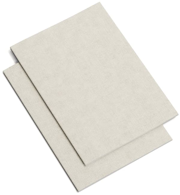 Notatblokk A4 Linjert 2-pakning Linen Bigso Box of Sweden