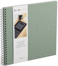 Miniatyrbilde 1 av 5: Fotoalbum Soft Teal med hvite ark 35x31,5cm Bigso Box of Sweden