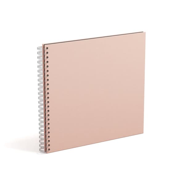 Fotoalbum Dusty Pink med svarta blad 35x31,5cm Bigso Box of Sweden