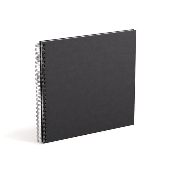 Fotoalbum Black med vita blad 35x31,5cm Bigso Box of Sweden