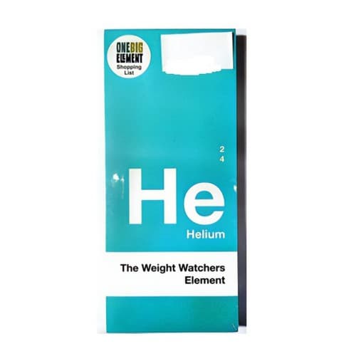 Onebig Element Helium Mini Notebook White/Teal One Size