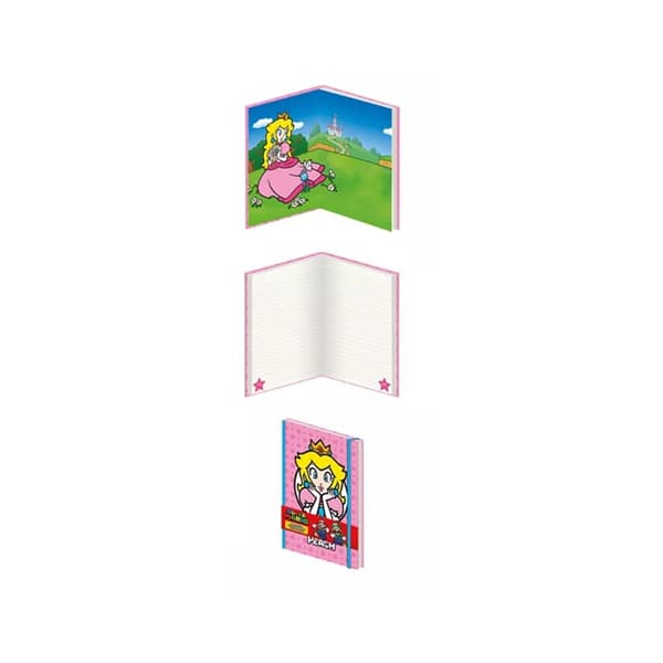 Super Mario Princess Peach A5 anteckningsbok