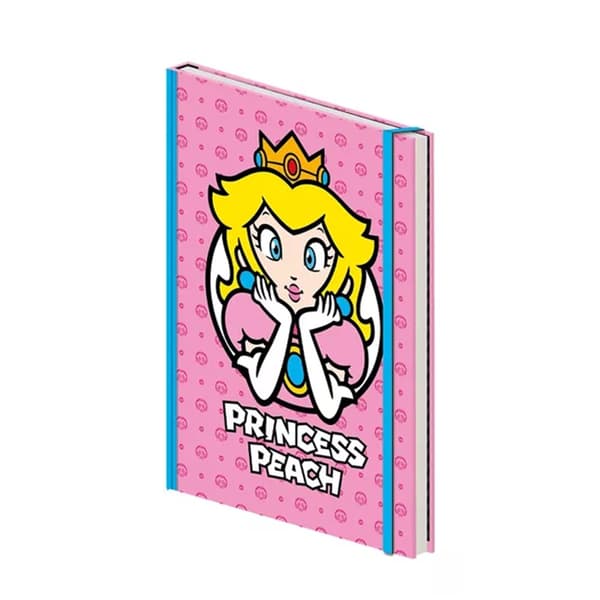 Super Mario Princess Peach A5 anteckningsbok