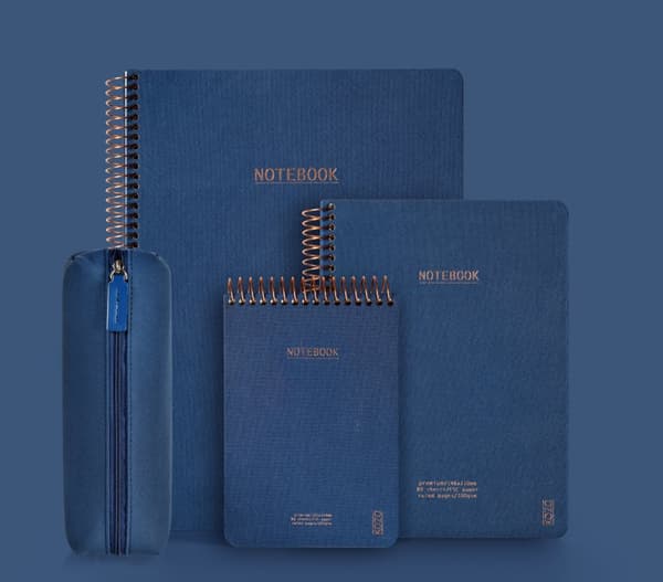 Notatbok A4 Premium Navy KOZO