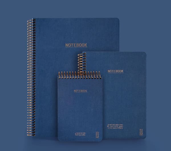Anteckningsblock A6 Premium Navy KOZO