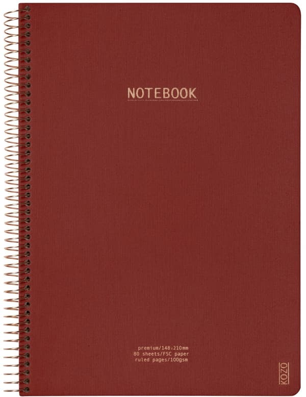Anteckningsbok A4 Premium Bric KOZO