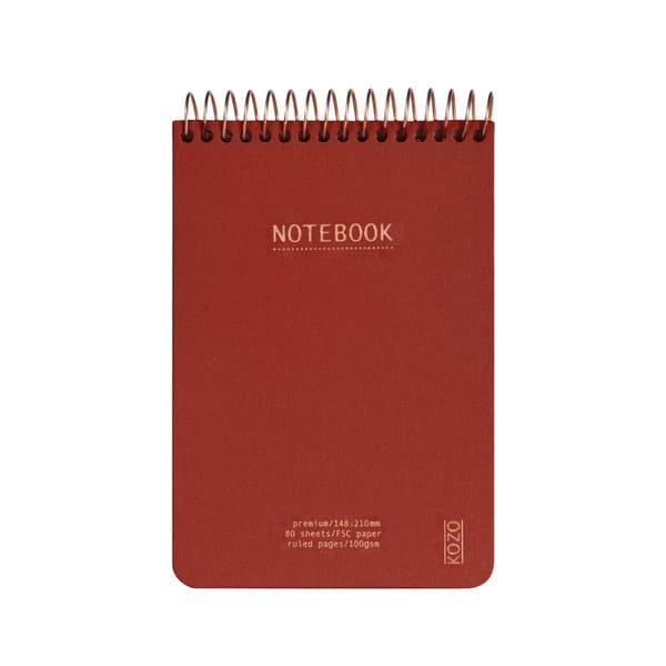 Notatblokk A6 Premium Bric KOZO