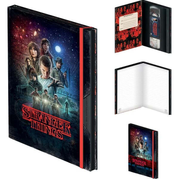 Spiral Direct VHS Stranger Things A5 Notebook
