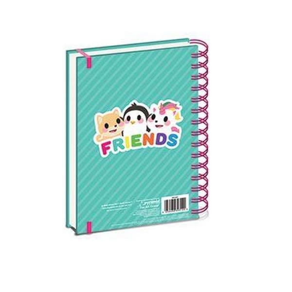 Adopt Me Friends A5 Wirebound Anteckningsbok