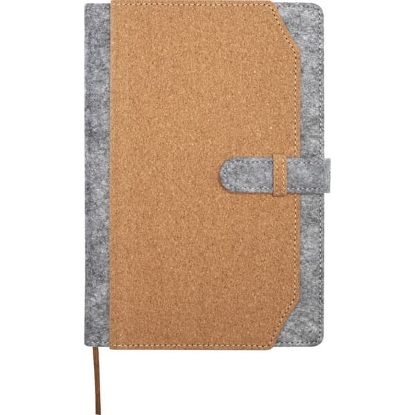 Viviana Cork Recycled A5 Notebook Natural One Size