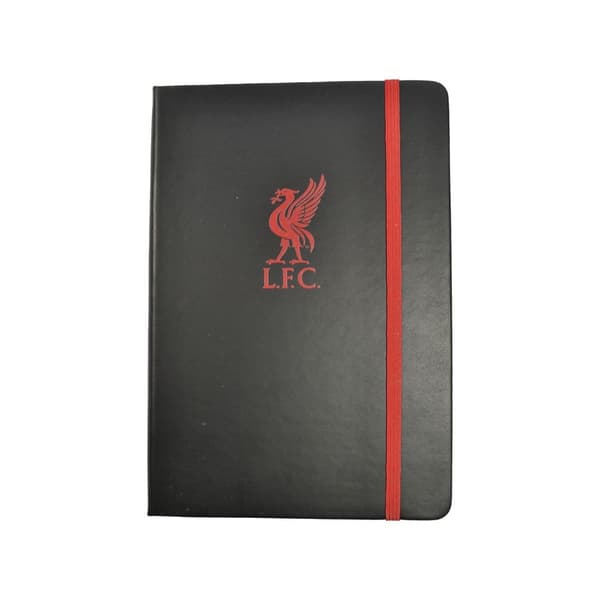 Liverpool FC Premium Crest A5 Notebook Black/Red One Size