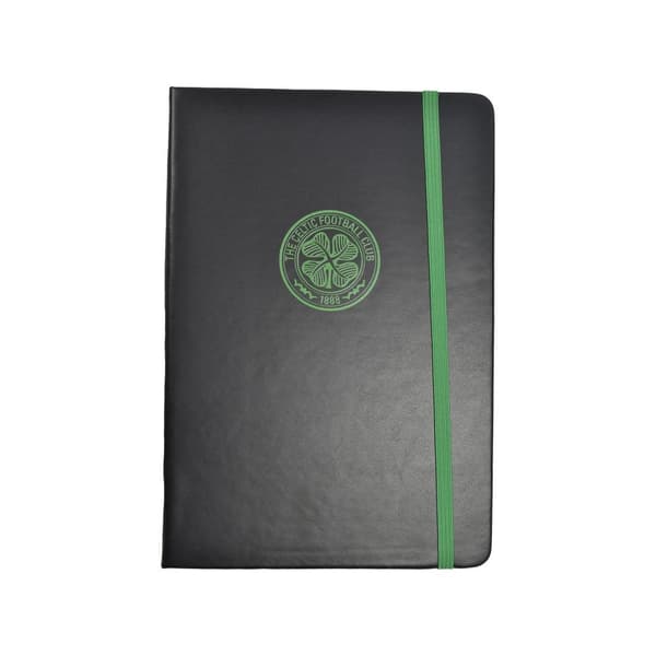 Celtic FC Premium Crest A5 anteckningsbok Black/Green One Size