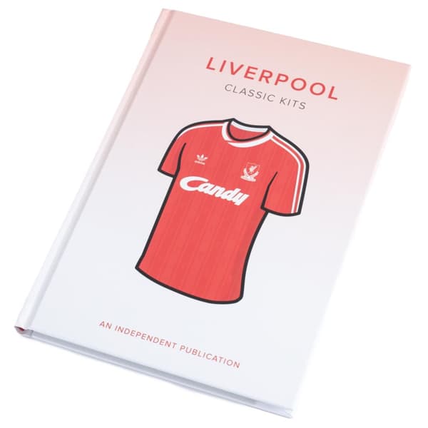Liverpool FC Classic Kits Book White/Red/Black One Size