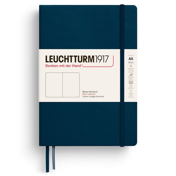 Anteckningsbok A5 Soft Olinjerad Deep Sea Leuchtturm1917