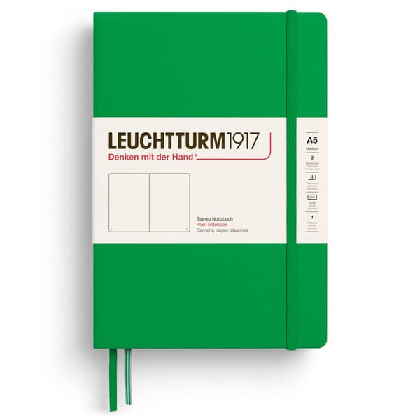 Anteckningsbok A5 Soft Olinjerad Spring Leaf Leuchtturm1917