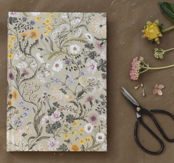 Notatbok A5 Ulinjert Lost Garden Paperstyle