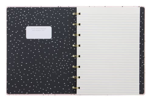 Anteckningsbok A5 Confetti Linjerad Rose Quartz Filofax