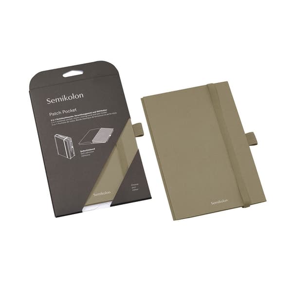 Oppbevaringslomme med elastisk bånd og pennholder - Patch Pocket Fango Semikolon