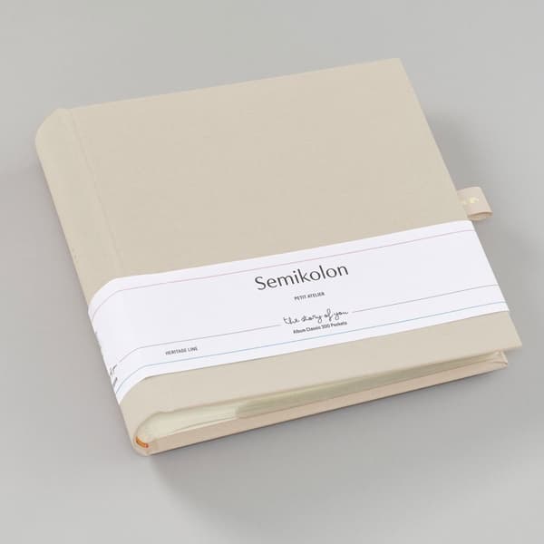 Fotoalbum 200 Pocket Petit Atelier Warm Sand 30,5 x 30,5 cm Semikolon