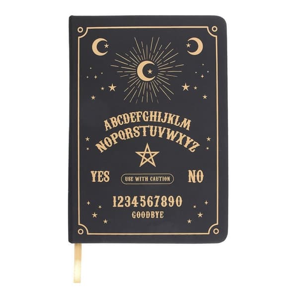 Something Different Talking Board A5 Notebook Black/Gold One Size