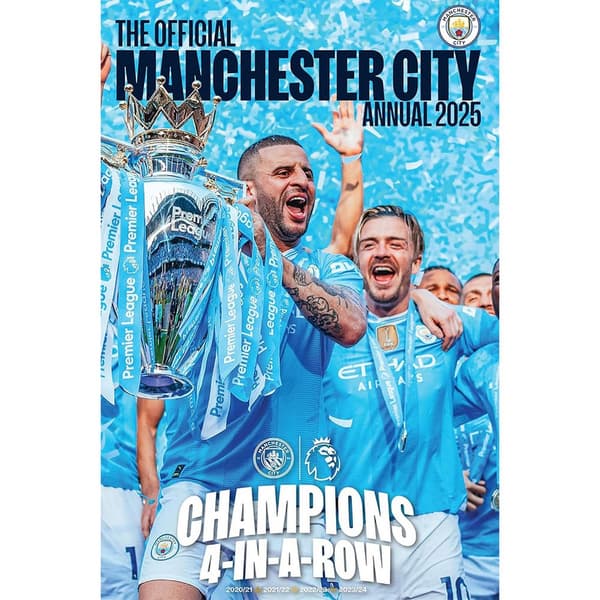 Manchester City FC 2025 Annual Sky Blue/White One Size