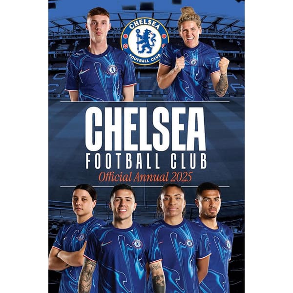 Chelsea FC 2025 Annual Blue/Red/Gold/Light Blue/Grey One Size