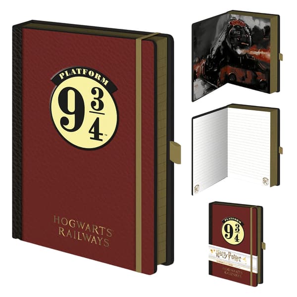 Harry Potter Platform 9 3/4 A5 Composition Notebook
