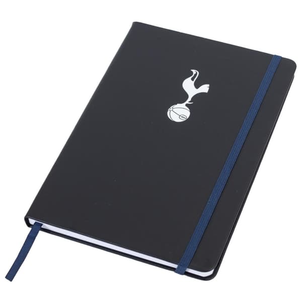 Tottenham Hotspur FC Classic Crest Notebook Black/Navy Blue One Size