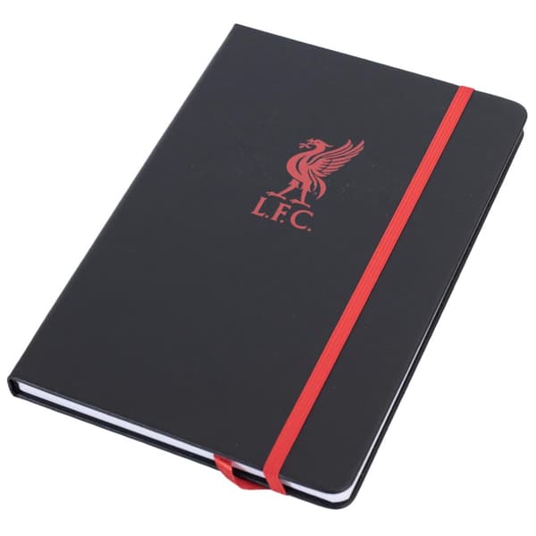 Liverpool FC Classic Crest Notebook Black/Red One Size